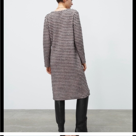 zara overcoat dress M new - Picture 4 of 5